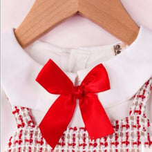 Load image into Gallery viewer, Red and White Plaid Dress
