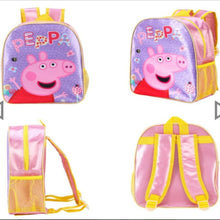Load image into Gallery viewer, Peppa pig backpack, peppa pig, backpack, school bag