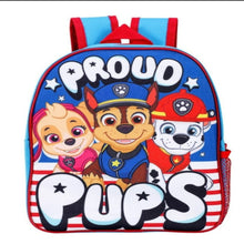 Load image into Gallery viewer, Paw patrol backpack, backpack, paw patrol, school bag