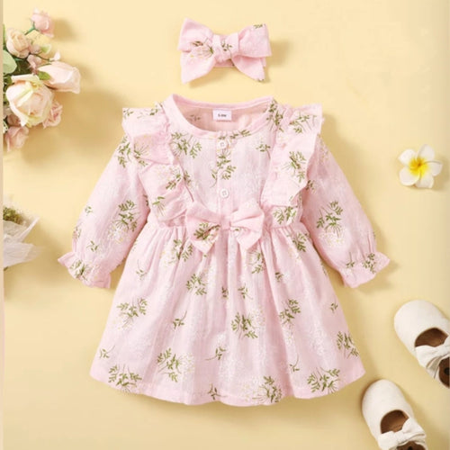 baby girl dress, floral dress, party dress, baby dress, newborn, occasionwear, baby outift,