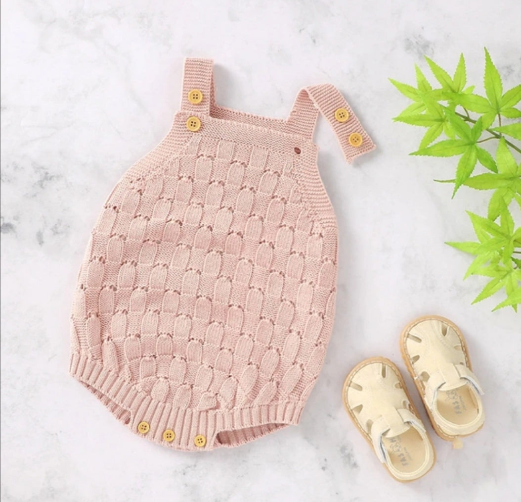 Knitted Square Patch Bodysuit