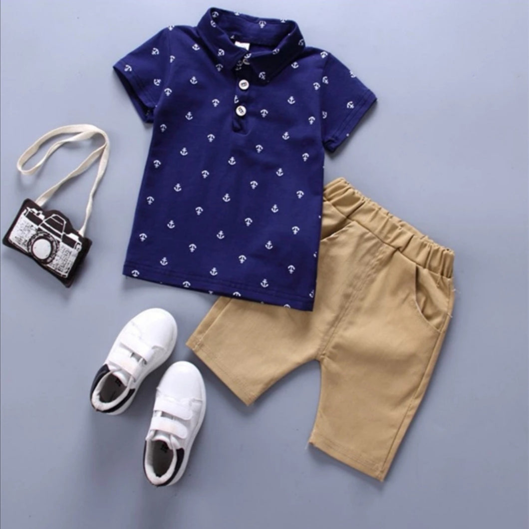 Baby boy outfit, boy clothing, boy summer outfit