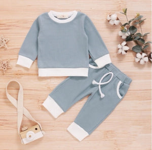 Light Blue Two Piece Set