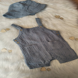 baby boy, baby summer outfit, romper, newborn, sunhat, baby shower, baby clothing