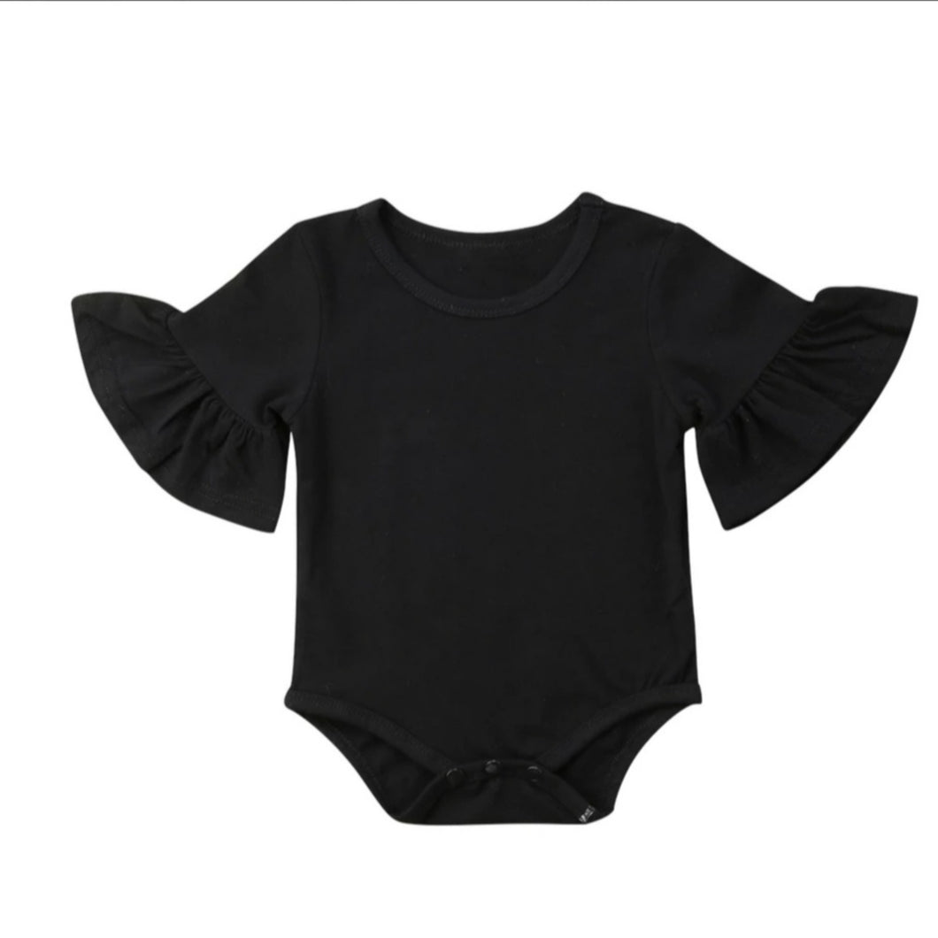 Flare Sleeve Bodysuit
